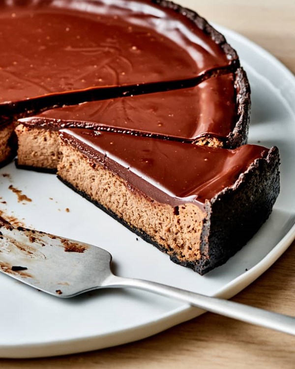 Chocolate cheesecake