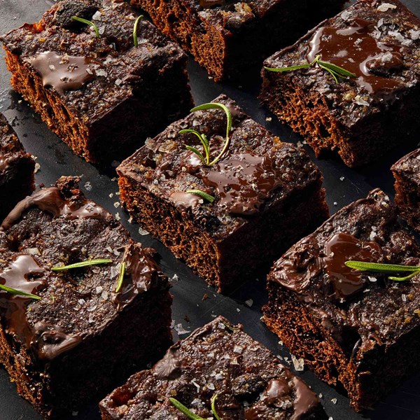 Chocolate-cherry focaccia