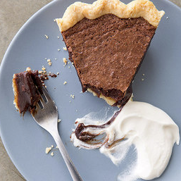 Chocolate chess pie