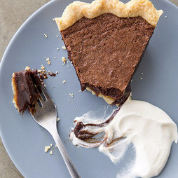 Chocolate chess pie