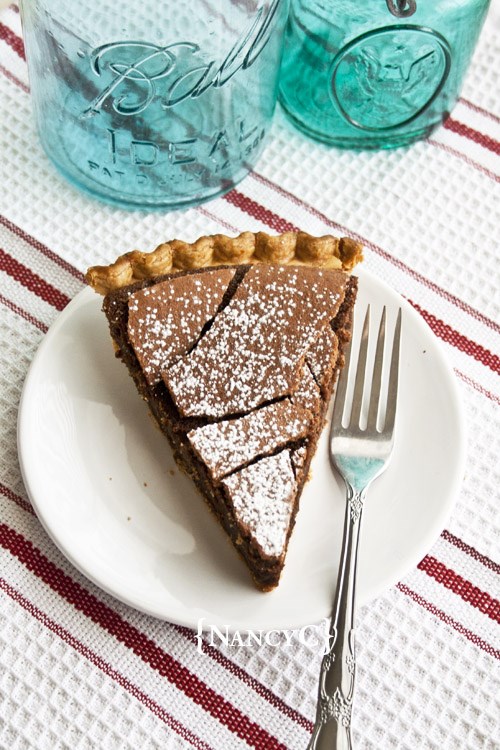 Chocolate chess pie 