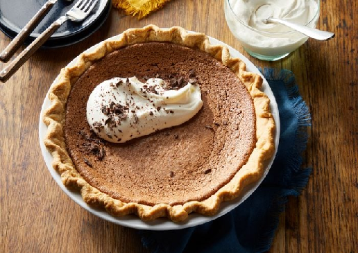 Chocolate chess pie