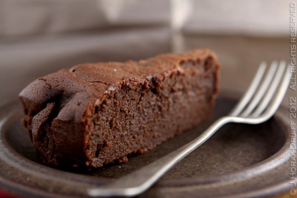 Chocolate chestnut fondant 