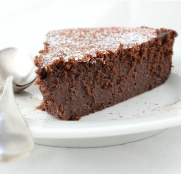 Chocolate chestnut truffle fondant