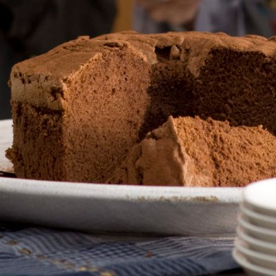 Chocolate chiffon cake