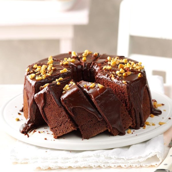 Chocolate chiffon cake