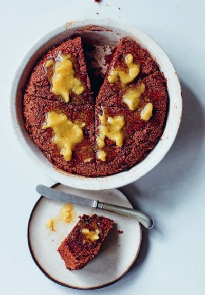 Chocolate, chilli and lime cornbread