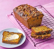 Chocolate chip & pecan butternut bread