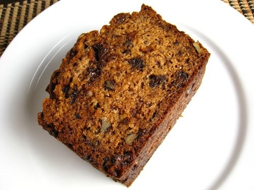 Chocolate chip and sour cream banana bread