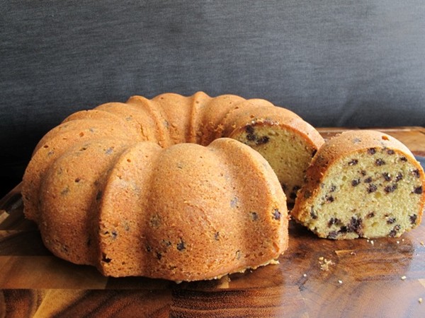 Chocolate chip bundt cake