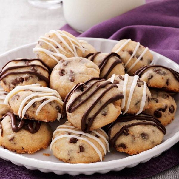 Chocolate chip butter cookies