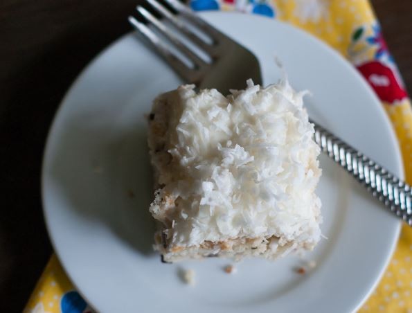 Chocolate chip coconut cake