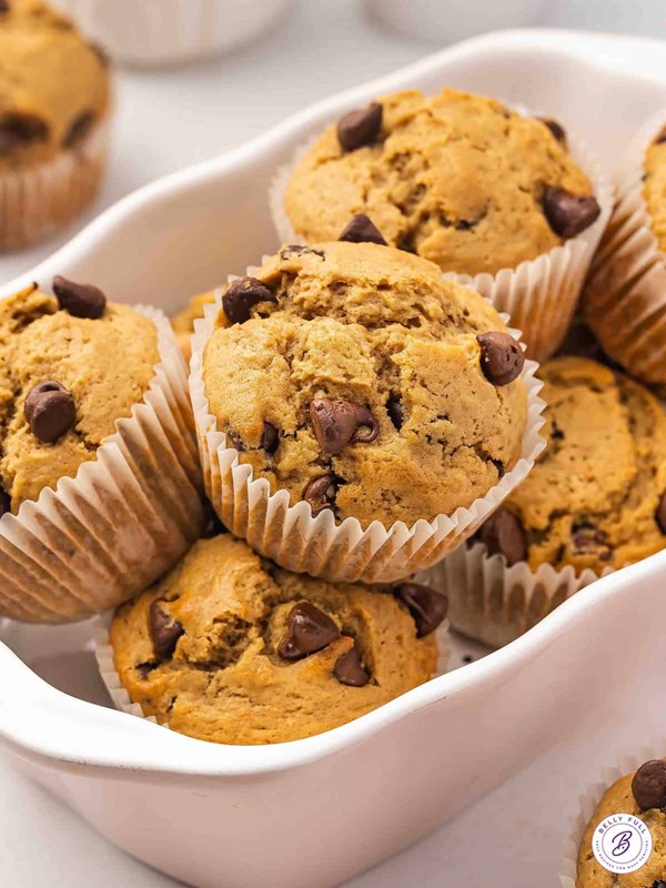 Chocolate chip coffee muffins