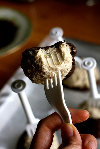 Chocolate chip cookie dough balls