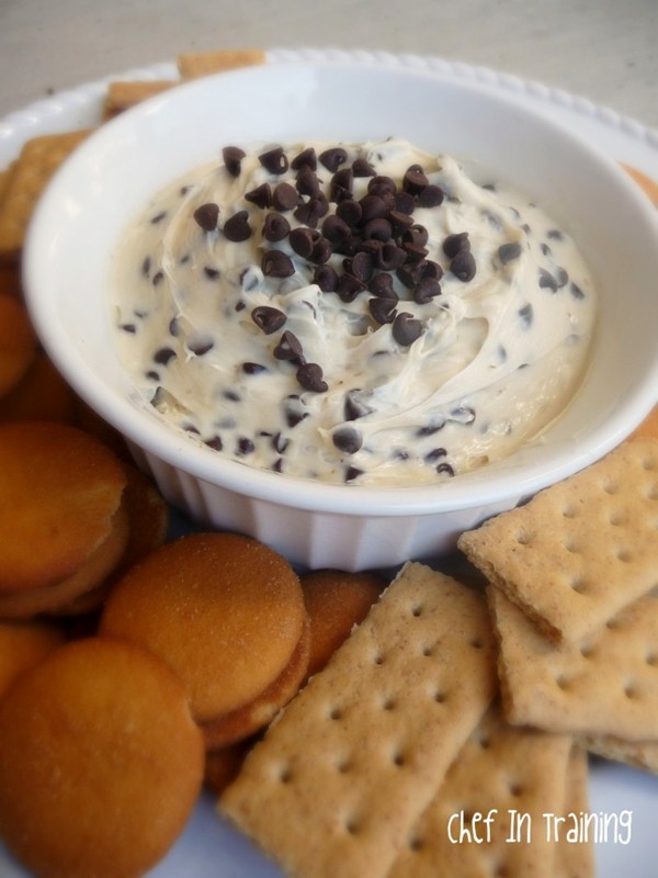Chocolate chip cookie dough dip