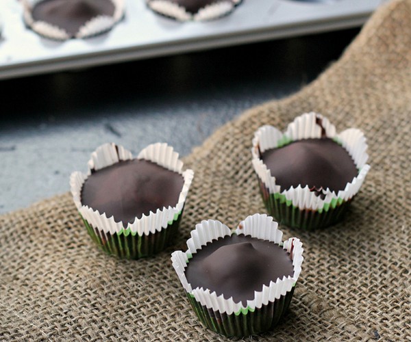 Chocolate chip cookie dough peanut butter cups