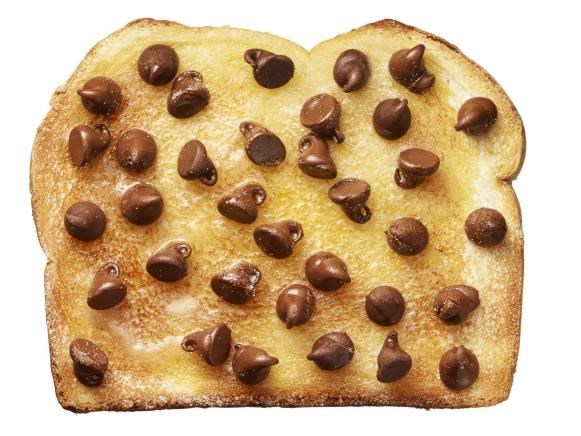 Chocolate-chip cookie toast