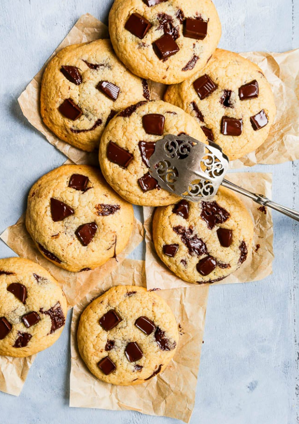 Chocolate chip cookies: gluten-free