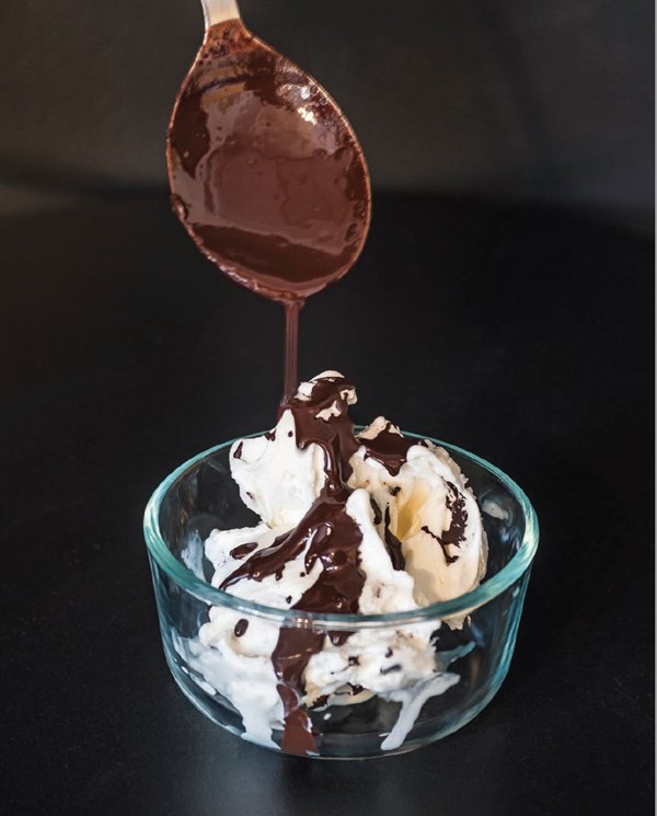 Chocolate chip gelato (Stracciatella)