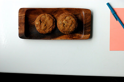 Chocolate chip ginger-molasses cookies