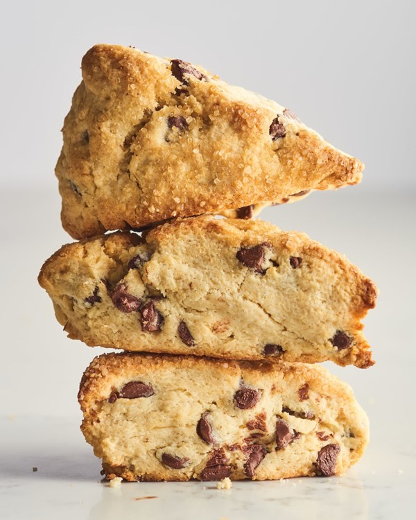 Chocolate chip scones