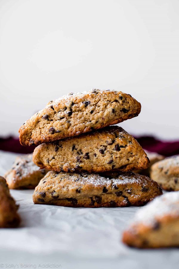 Chocolate chip scones