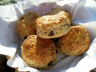 Chocolate chip scones