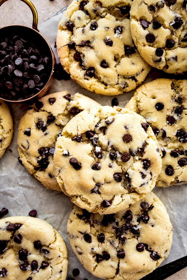 Chocolate chip sugar cookies