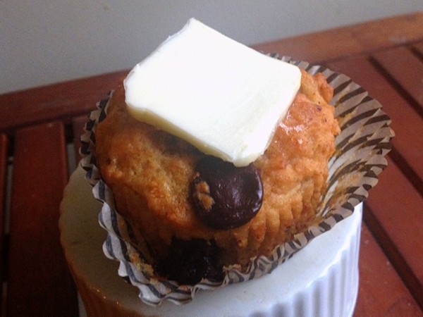 Chocolate chip whisky muffins