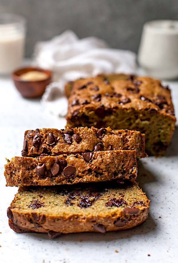 Chocolate chip zucchini bread