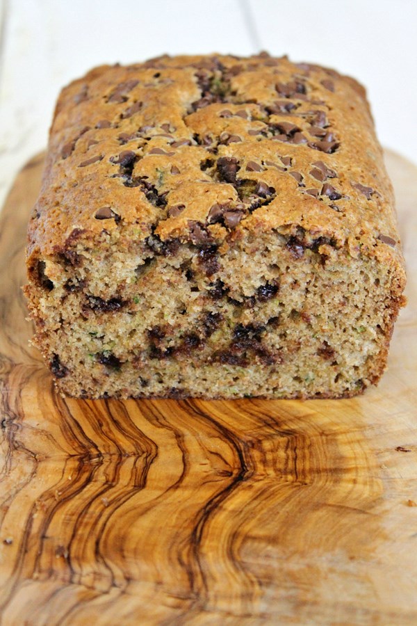 Chocolate chip zucchini bread
