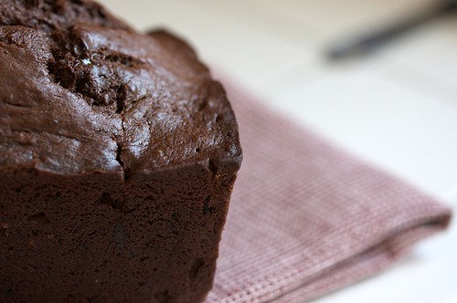 Chocolate chocolate chip banana bread
