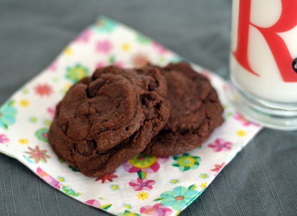 Chocolate-chocolate chip cookies