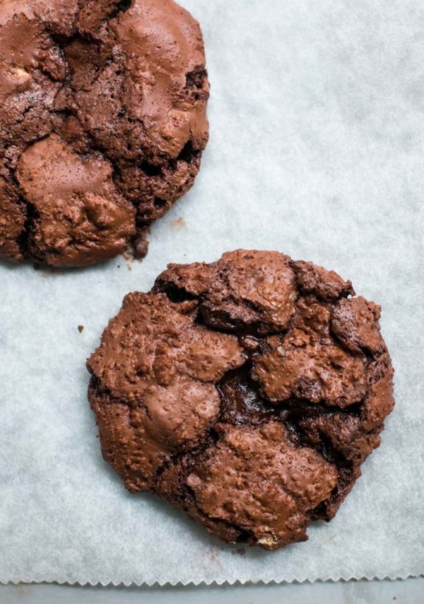 Chocolate chocolate chip cookies