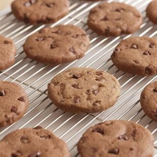 Chocolate-chocolate chip cookies