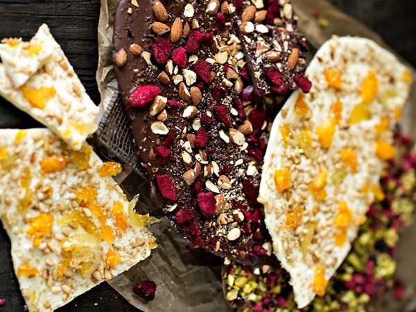 Chocolate Christmas bark