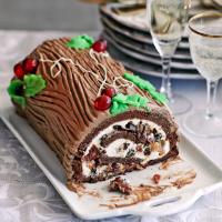 Chocolate Christmas cake