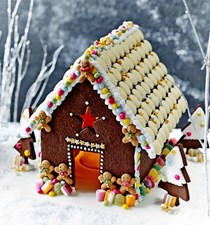 Chocolate Christmas house