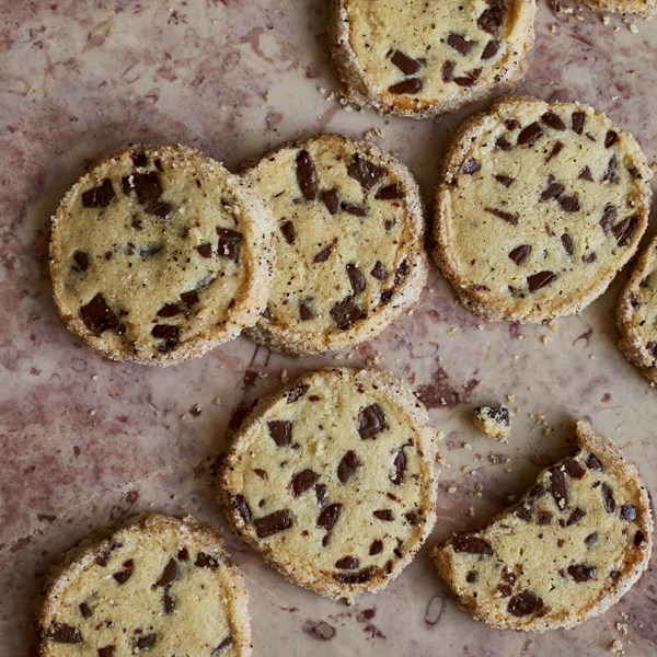 Chocolate chunk black pepper cookies