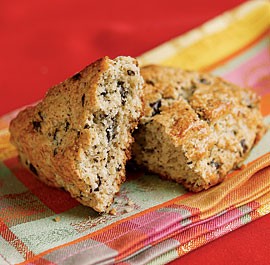 Chocolate chunk scones