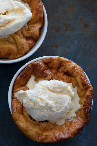 Chocolate clafoutis