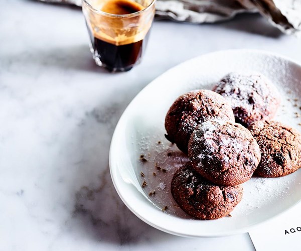 Chocolate, clementine and aniseed zaletti