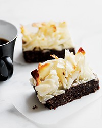 Chocolate-coconut bars