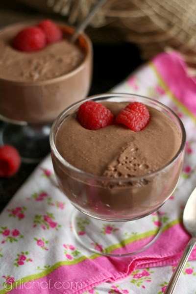 Chocolate coconut mousse