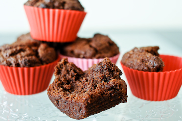 Chocolate coconut muffins