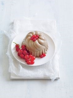 Chocolate-coconut panna cotta