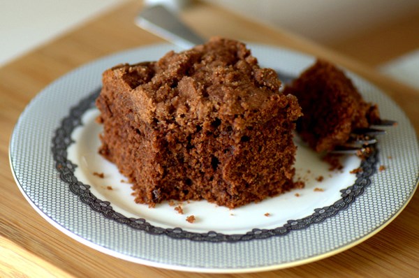 Chocolate coffee cake