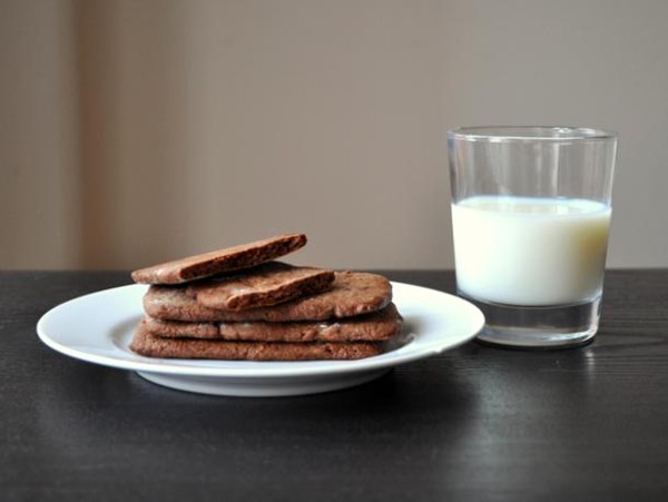 Chocolate coffee "graham" crackers