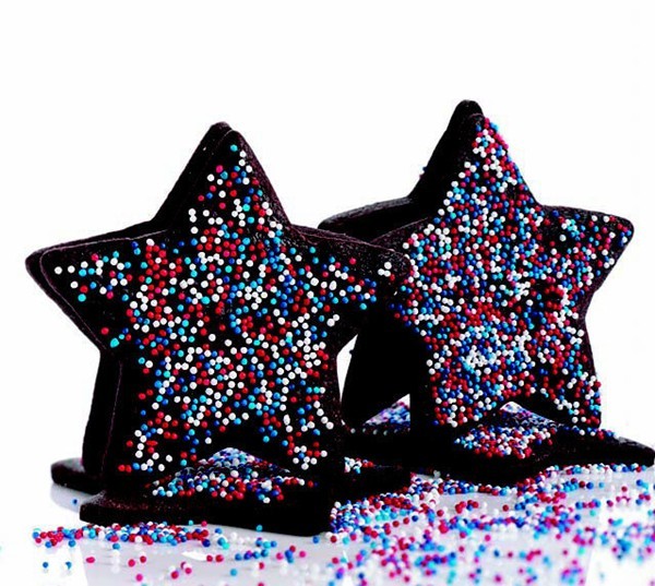 Chocolate cookie cutouts