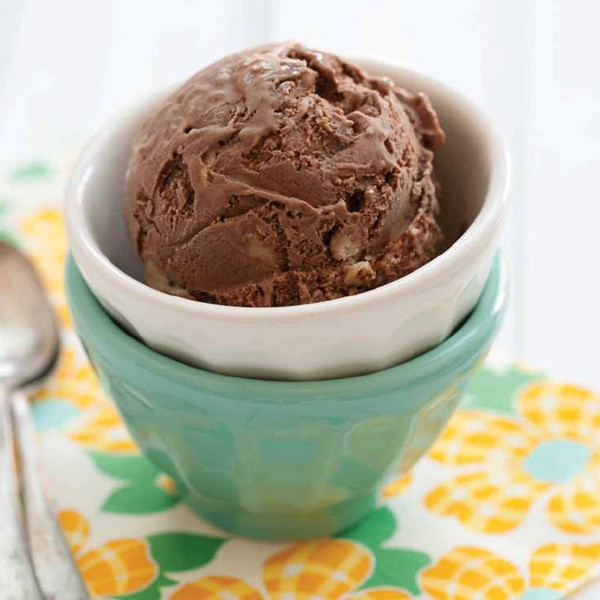 Chocolate cookie dough ice cream